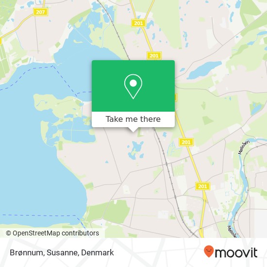 Brønnum, Susanne map