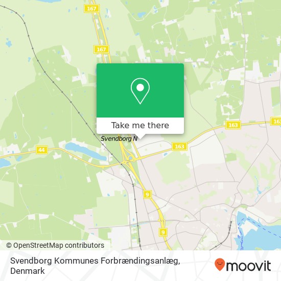 Svendborg Kommunes Forbrændingsanlæg map