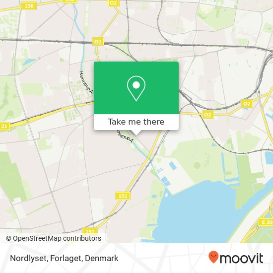Nordlyset, Forlaget map