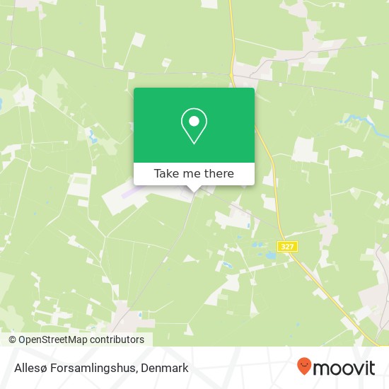 Allesø Forsamlingshus map