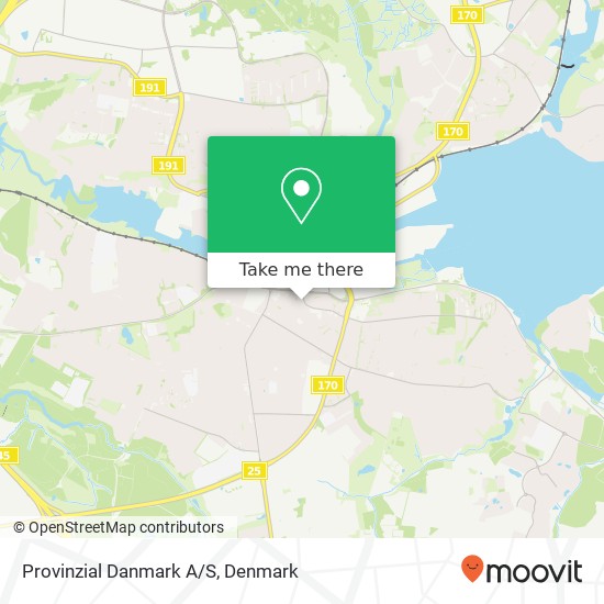 Provinzial Danmark A/S map
