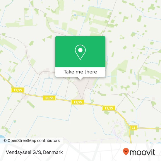 Vendsyssel G/S map