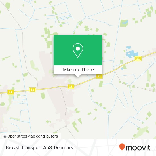 Brovst Transport ApS map