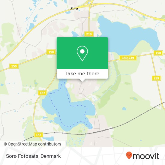 Sorø Fotosats map