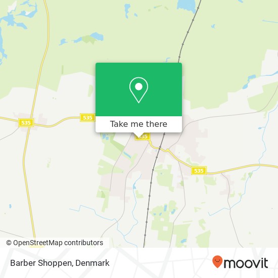 Barber Shoppen map