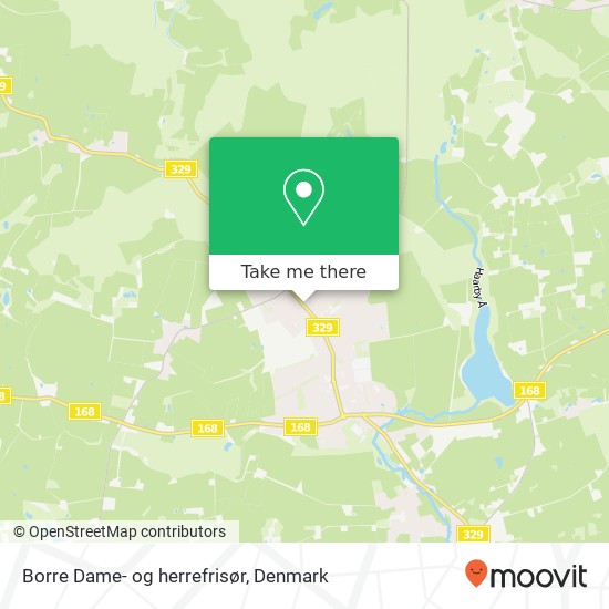 Borre Dame- og herrefrisør map