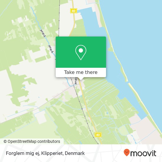 Forglem mig ej, Klipperiet map