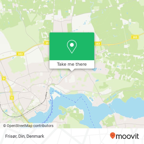 Frisør, Din map