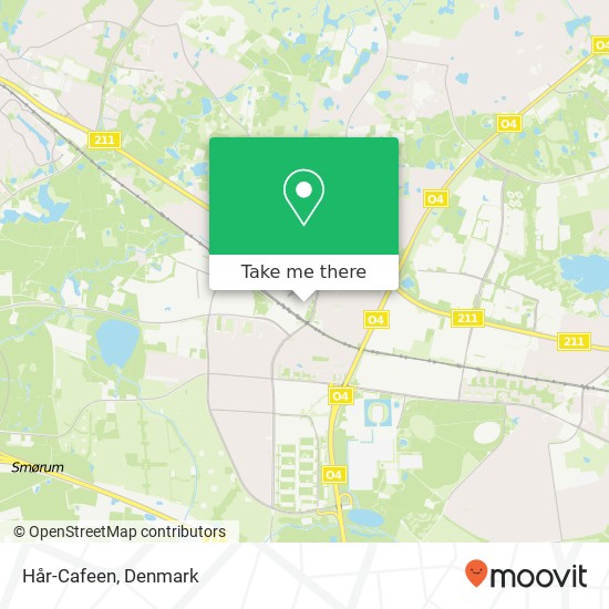 Hår-Cafeen map