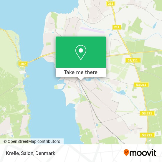 Krølle, Salon map