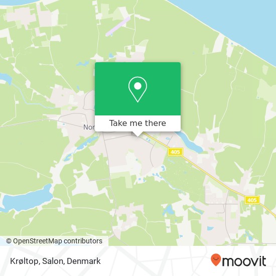 Krøltop, Salon map