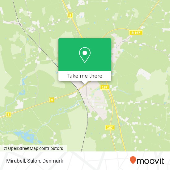 Mirabell, Salon map