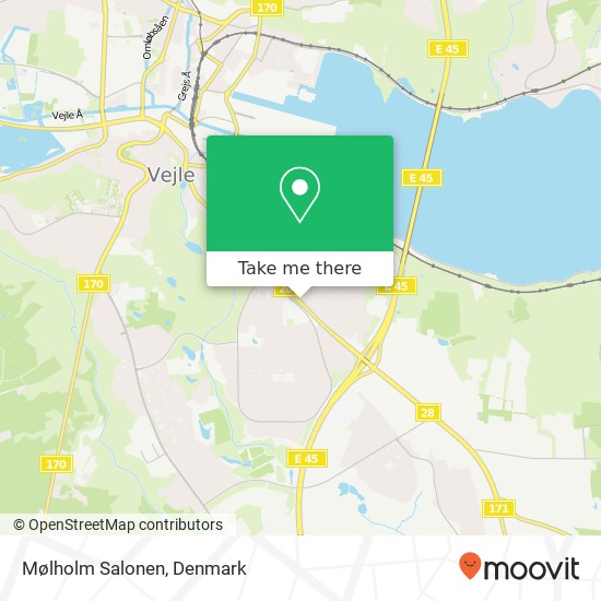 Mølholm Salonen map