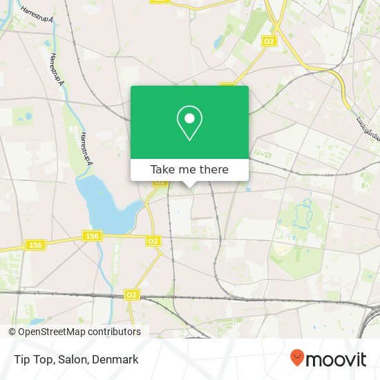 Tip Top, Salon map