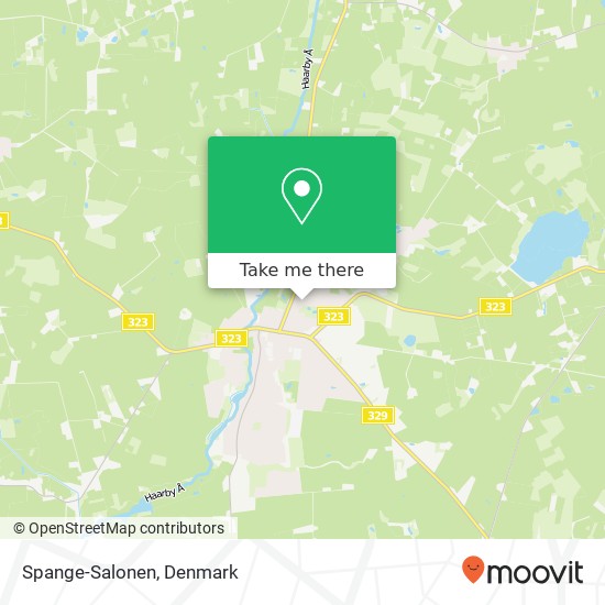 Spange-Salonen map