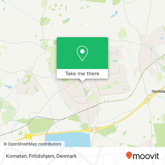 Kometen, Fritidshjem map