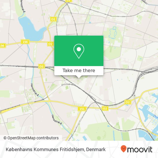 Københavns Kommunes Fritidshjem map