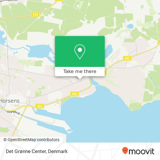 Det Grønne Center map