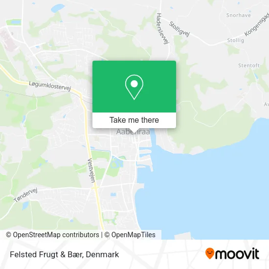 Felsted Frugt & Bær map