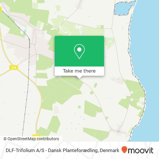DLF-Trifolium A / S - Dansk Planteforædling map