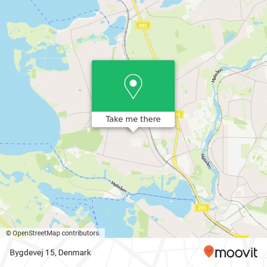 Bygdevej 15 map