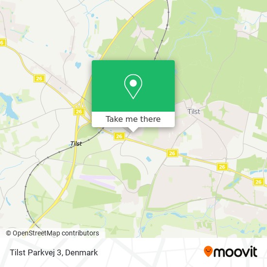 Tilst Parkvej 3 map