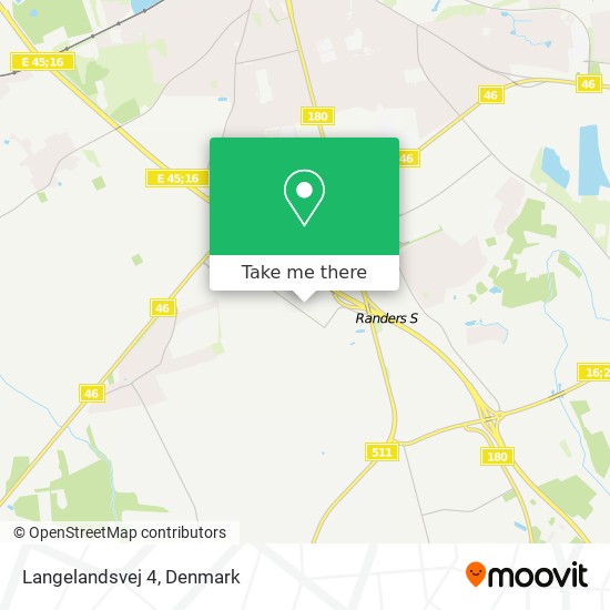 Langelandsvej 4 map