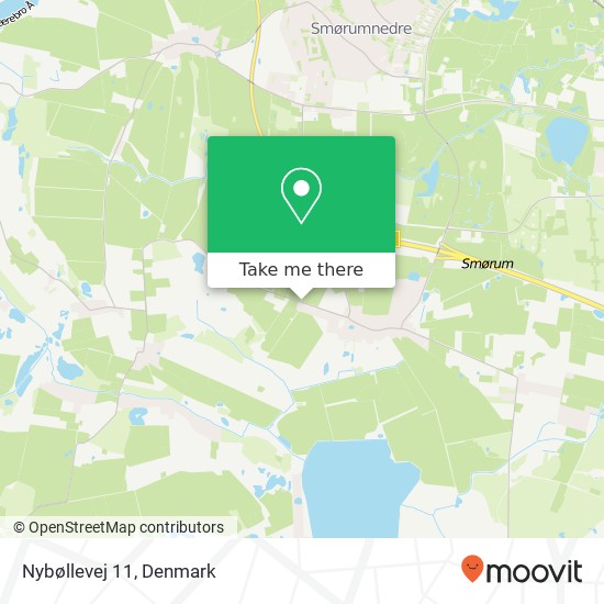 Nybøllevej 11 map