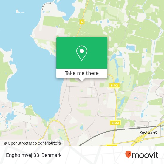 Engholmvej 33 map