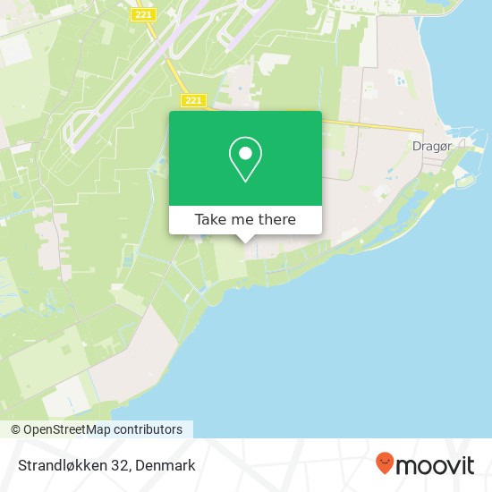 Strandløkken 32 map