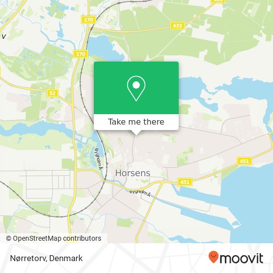 Nørretorv map