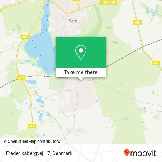 Frederiksbergvej 17 map