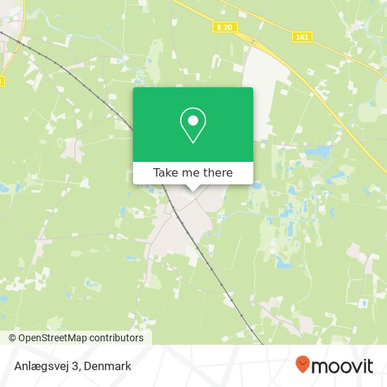 Anlægsvej 3 map