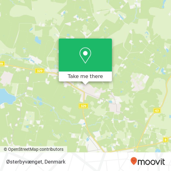 Østerbyvænget map