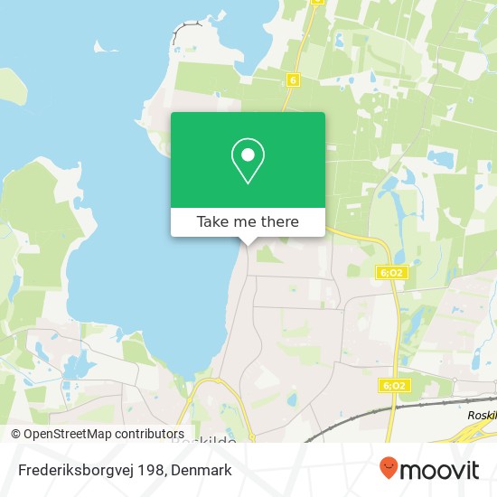 Frederiksborgvej 198 map