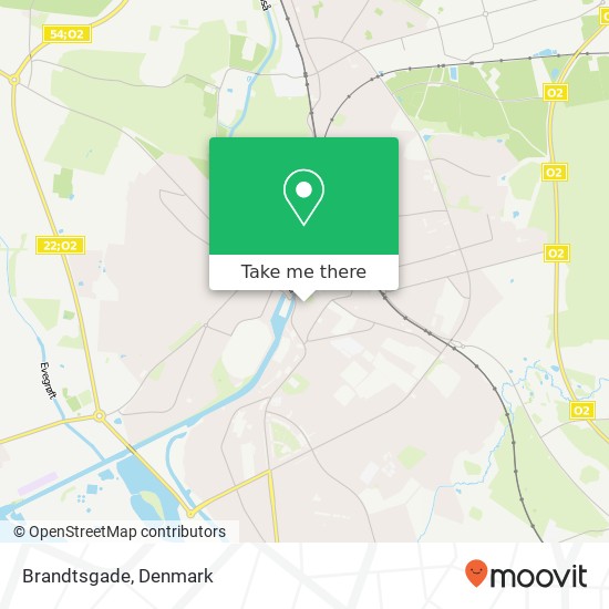 Brandtsgade map