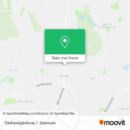 Ellehavegårdsvej 1 map