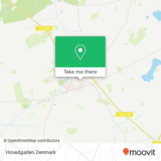 Hovedgaden map