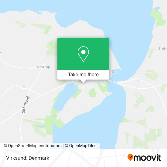 Virksund map