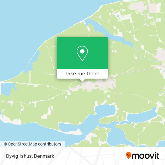 Dyvig Ishus map