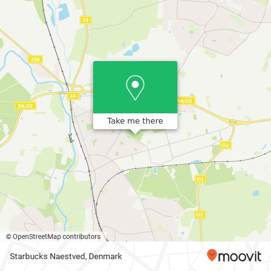 Starbucks Naestved, Holsted Alle 4700 Næstved map