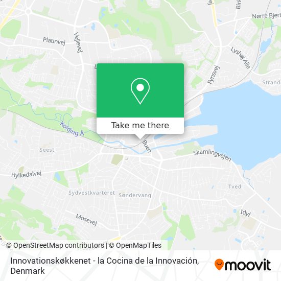Innovationskøkkenet - la Cocina de la Innovación map