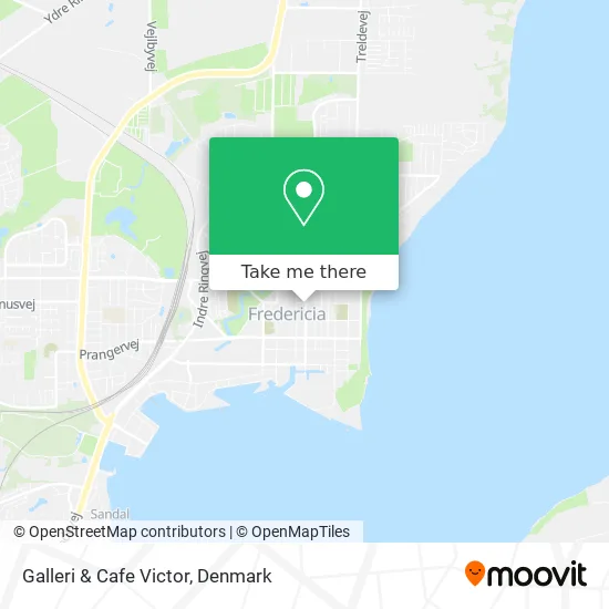 Galleri & Cafe Victor map