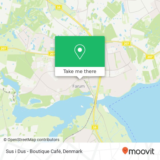 Sus i Dus - Boutique Café, Farum Hovedgade 13 3520 Farum map