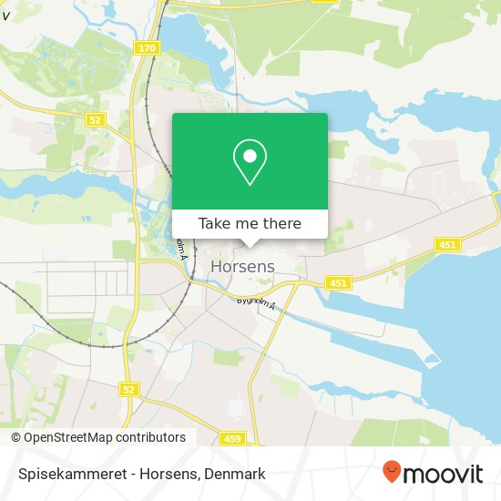 Spisekammeret - Horsens, Thonbogade 19 8700 Horsens map