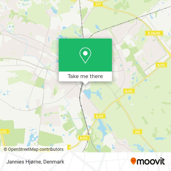 Jannies Hjørne map