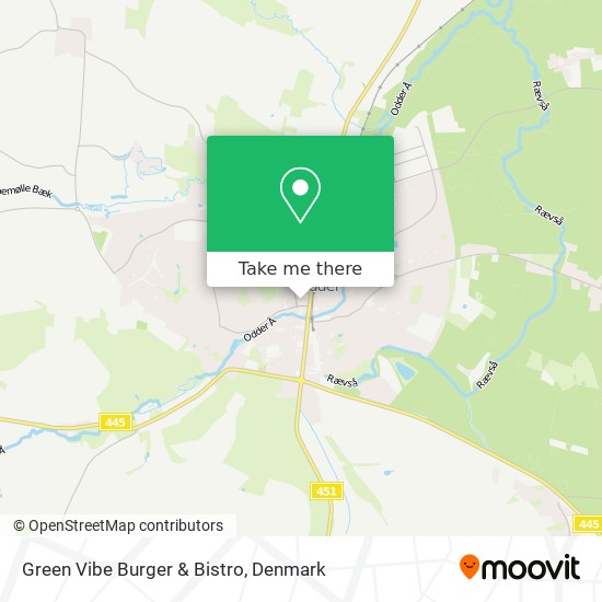 Green Vibe Burger & Bistro map