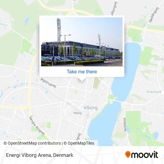 Energi Viborg Arena map