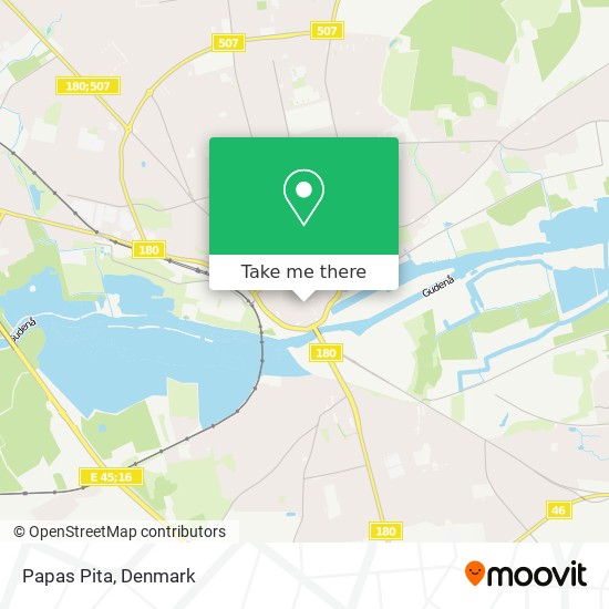 How to get to Papas Pita in Randers by Bus, Train or Rail?