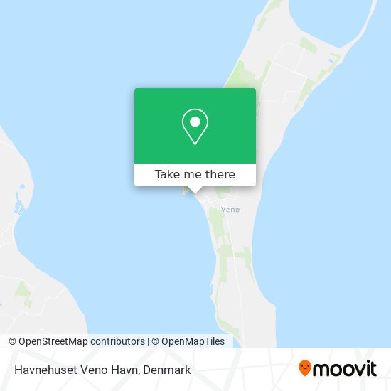 Havnehuset Veno Havn map